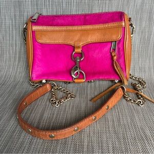 Rebecca Minkoff Dyed Pony Hair Shoulder/Crossbody Purse
